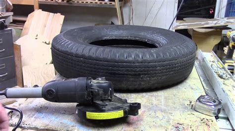 cutting grooves in skidsteer tires 